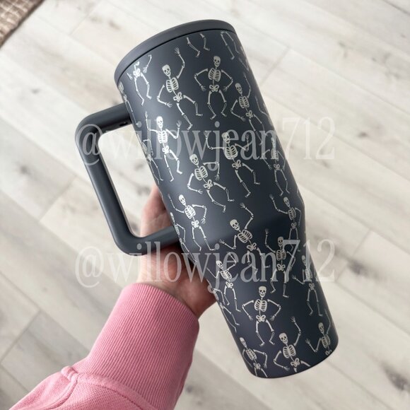 “Dead Serious" HydroJug 32 oz Traveler Tumbler - Halloween - Limited Edition - Picture 2 of 4